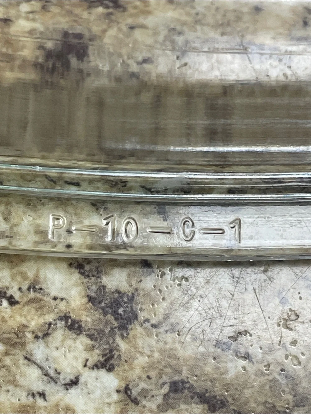 Pyrex CorningWare (P-10-C-1) 10in Glass Replacement Lid. GUC